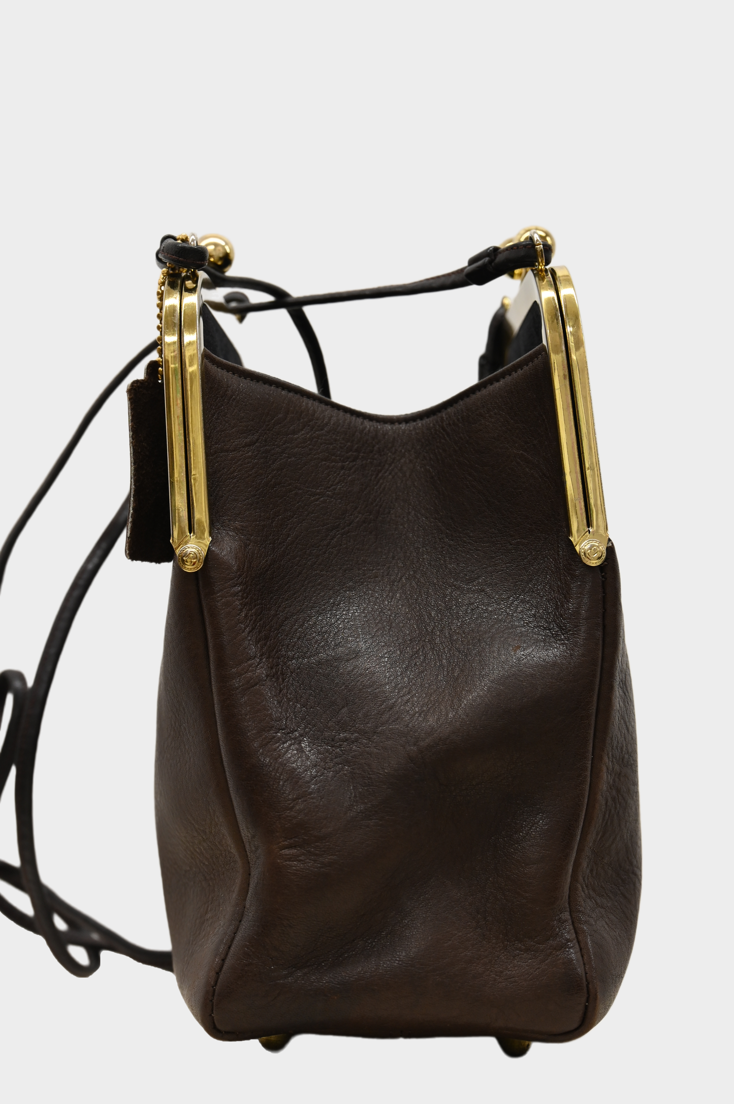 Bonnie Cashin Coach Double Kisslock Swinger Bag