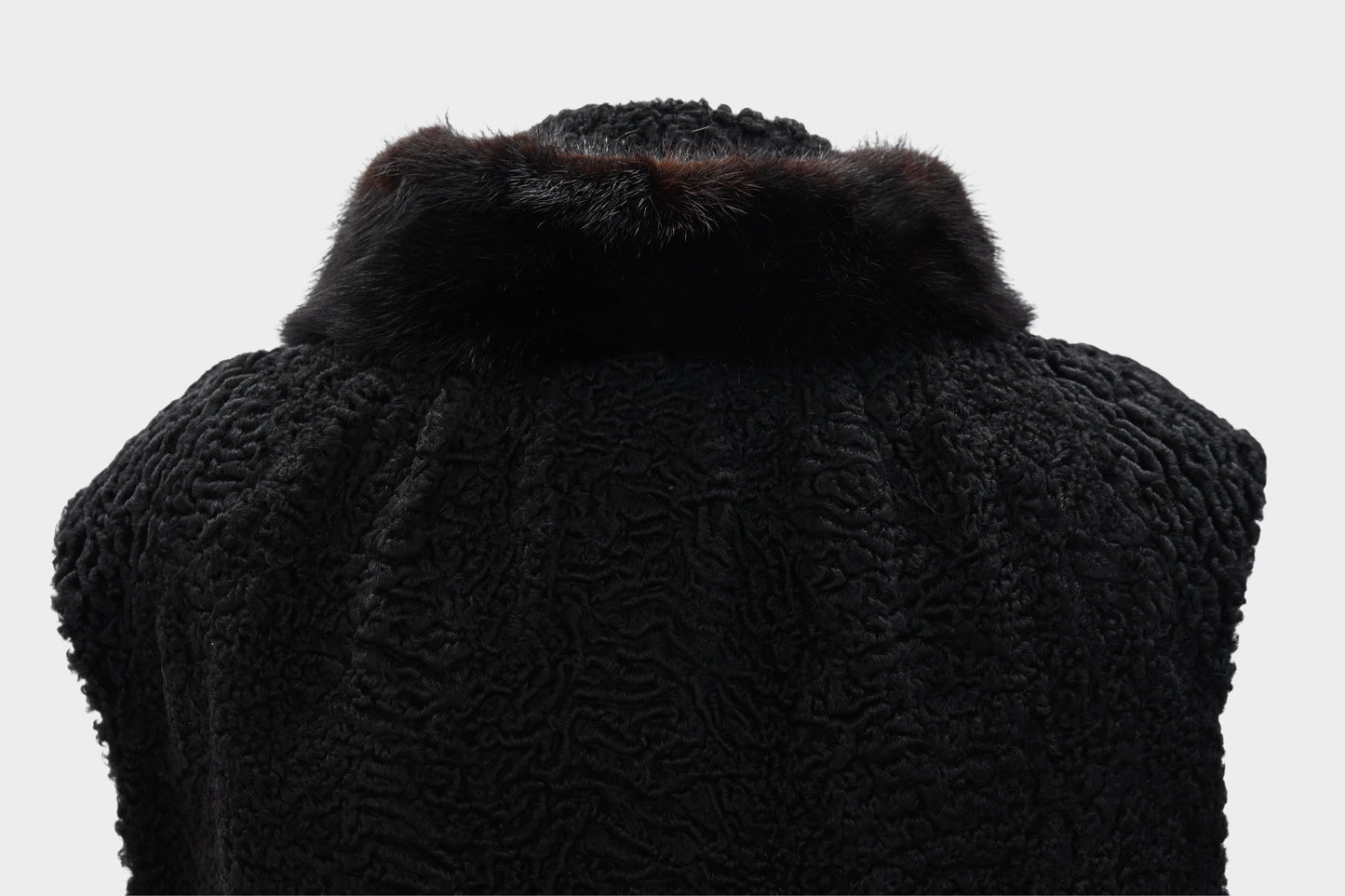 Broadtail Lamb & Mink Fur Vest