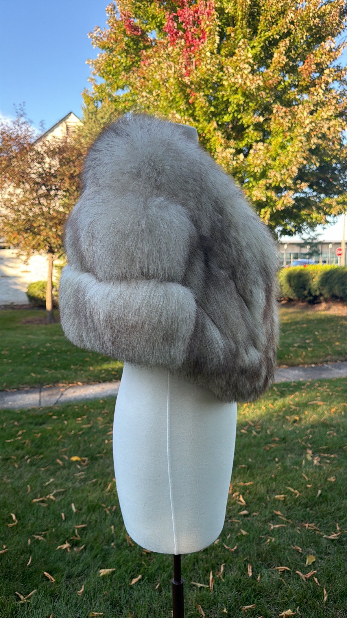 H. Himmel & Sons Saga Norwegian Blue Fox Fur Stole