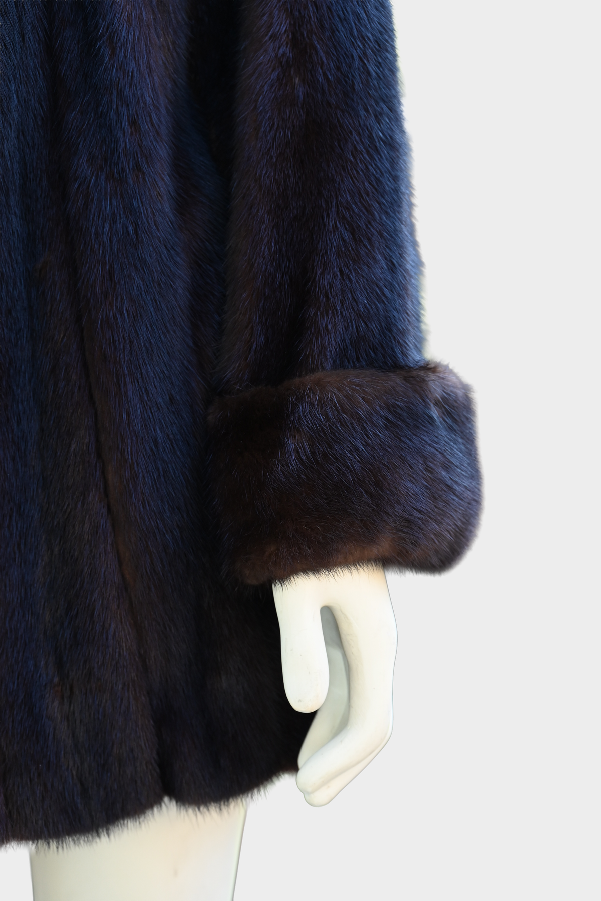 Chocolate Brown Mink Jacket