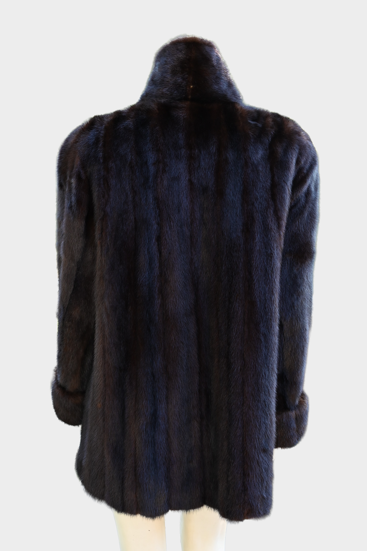 Chocolate Brown Mink Jacket