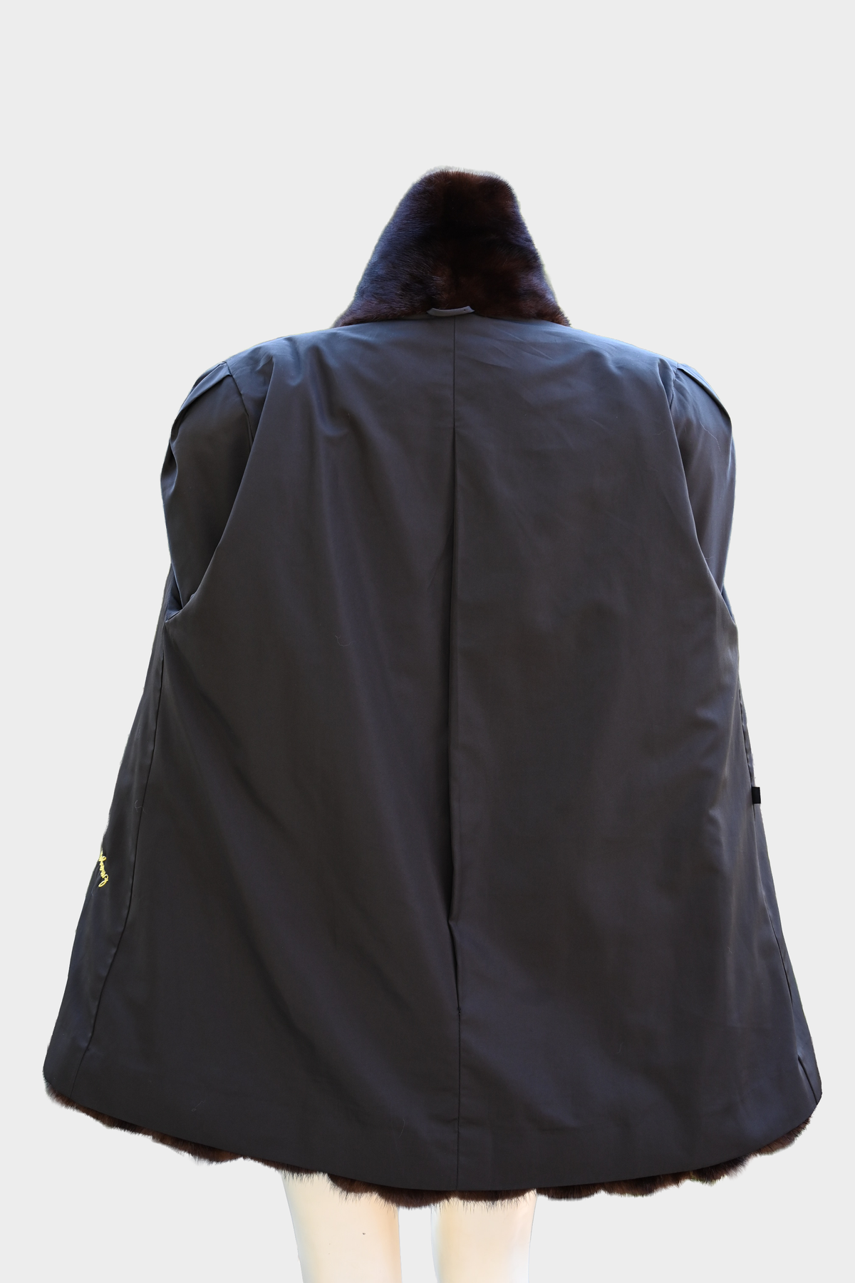 Chocolate Brown Mink Jacket