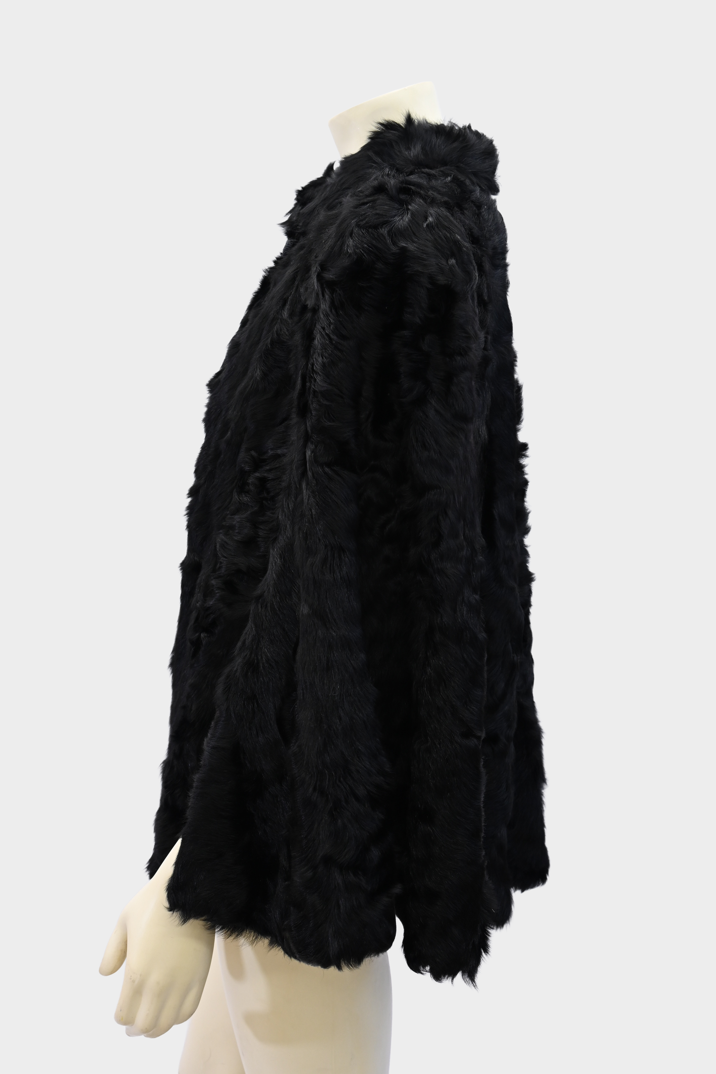 Curly Lamb Fur Cape