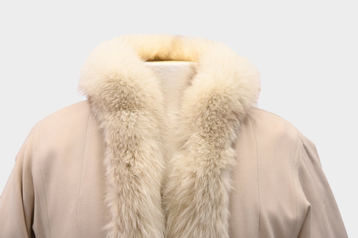 Curly Lamb Reversible Fur Coat
