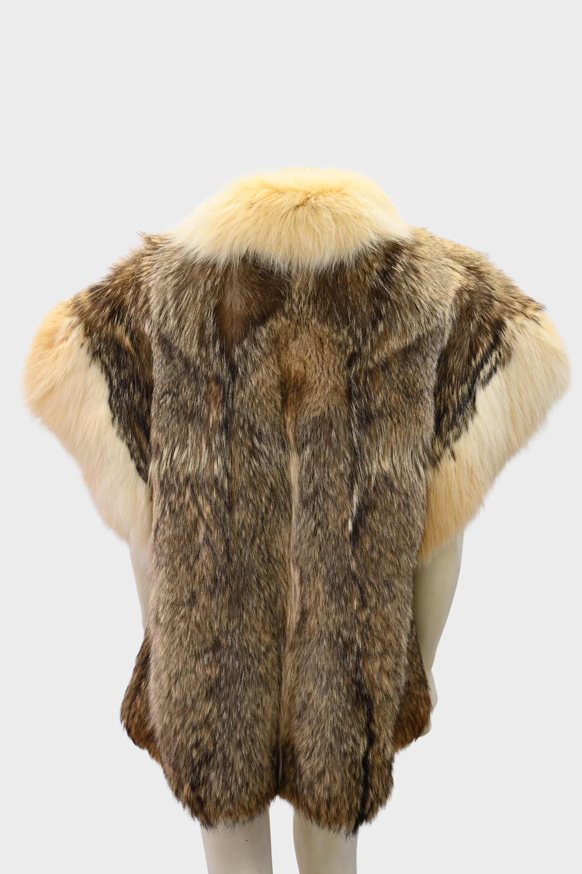 Coyote and Fox Fur Vest