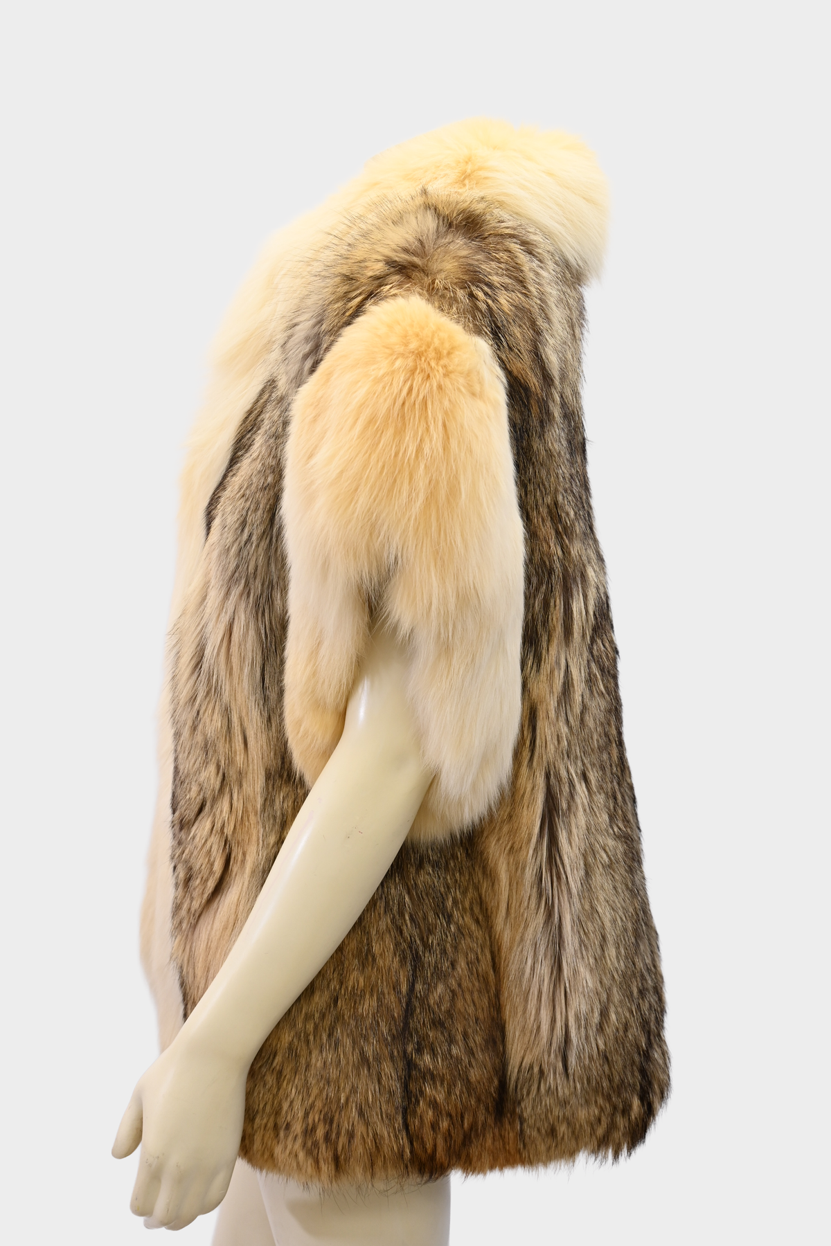 Coyote and Fox Fur Vest