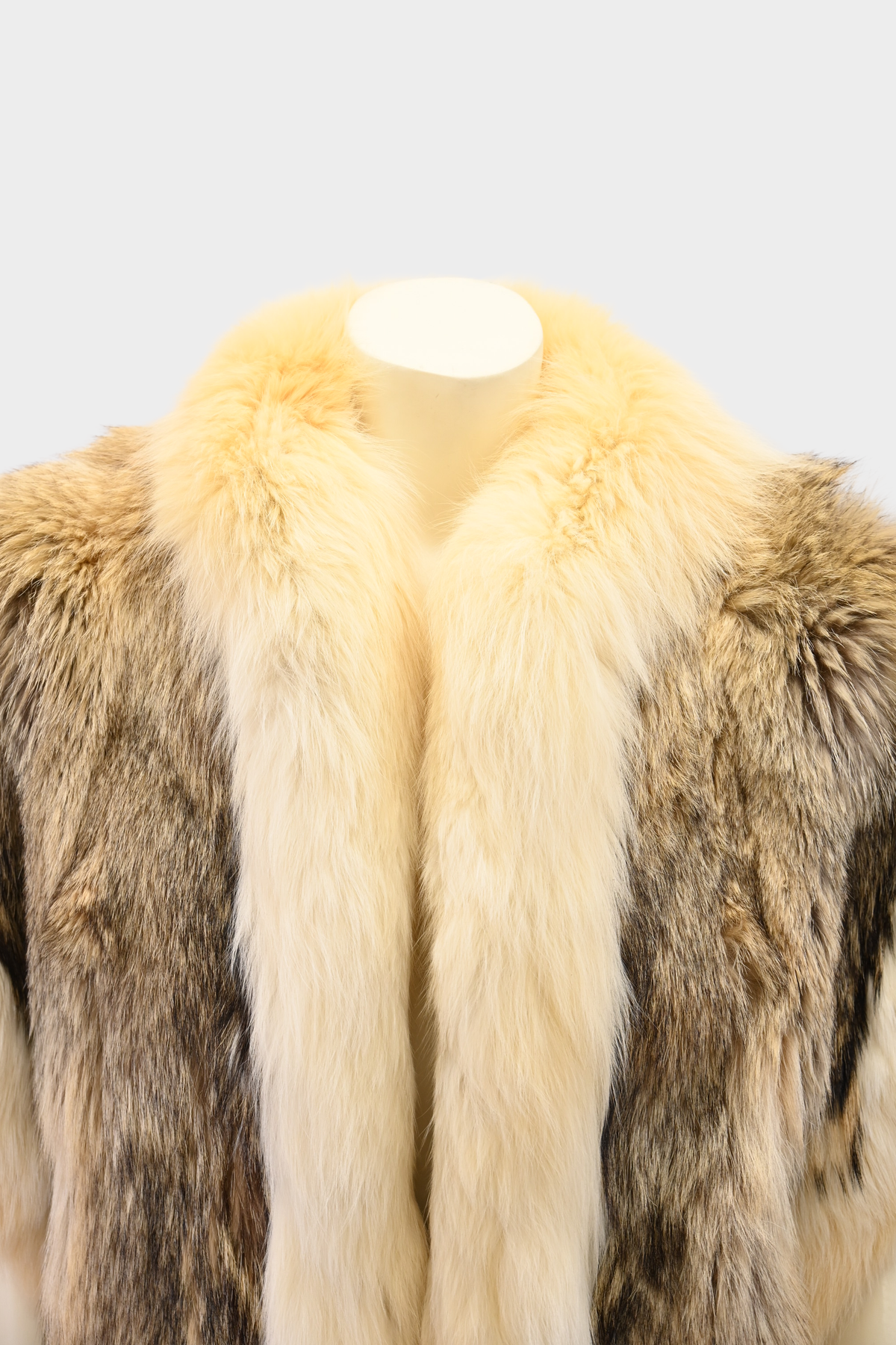Coyote and Fox Fur Vest