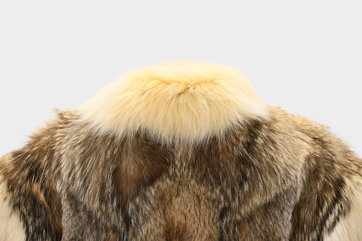 Coyote and Fox Fur Vest