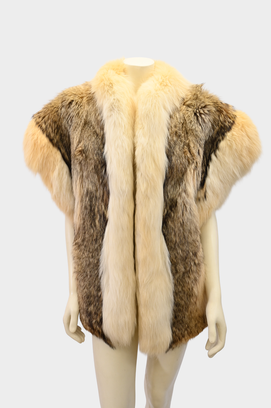 Coyote and Fox Fur Vest