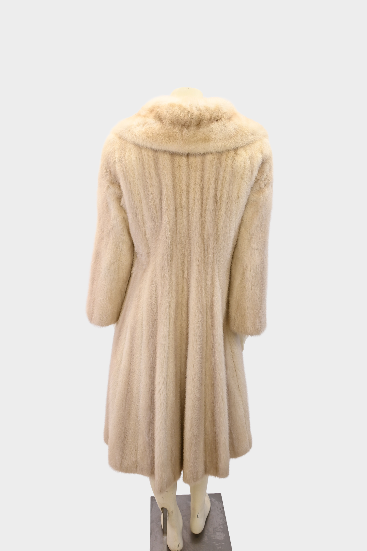 Ivory Mink Fur Coat