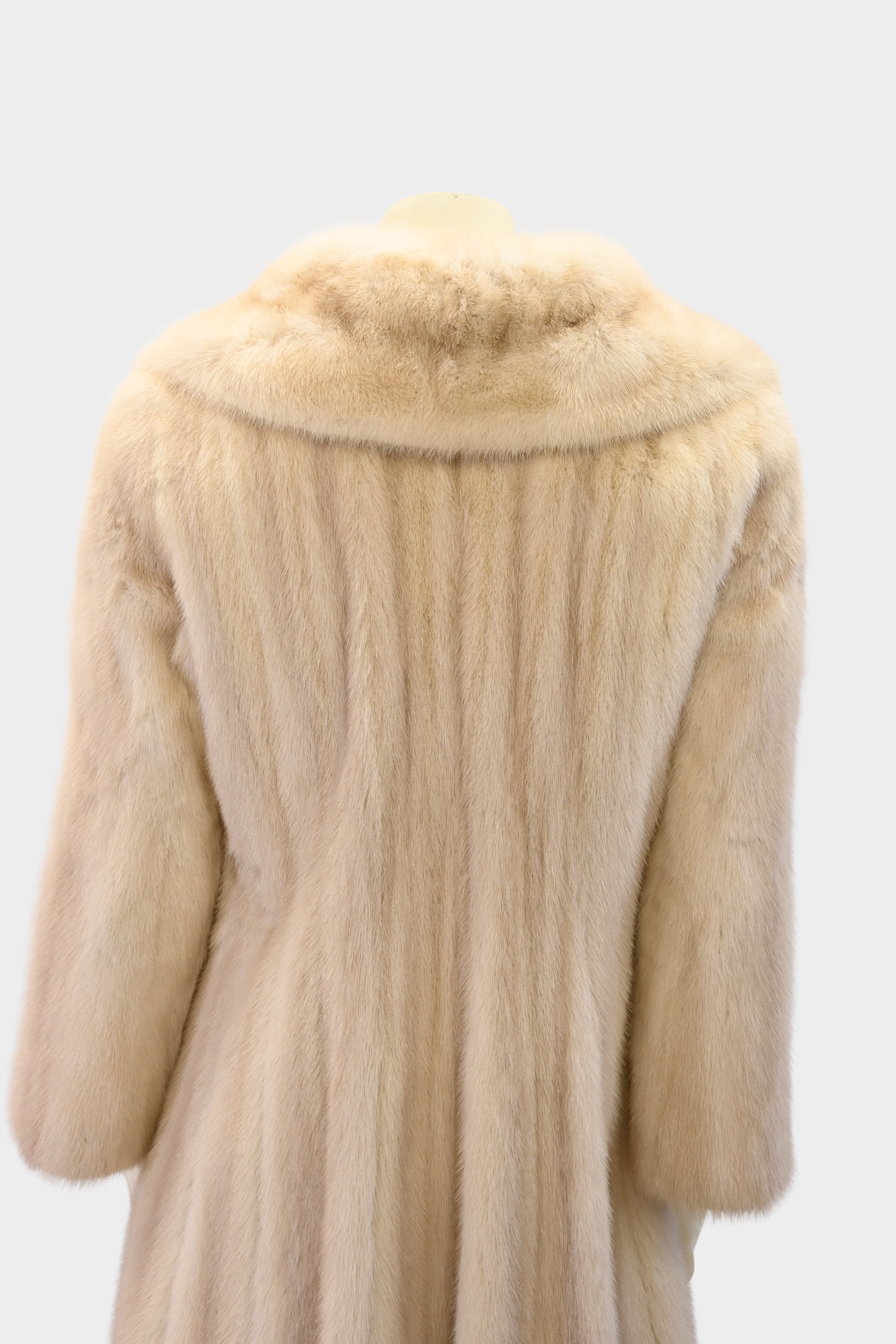 Ivory Mink Fur Coat