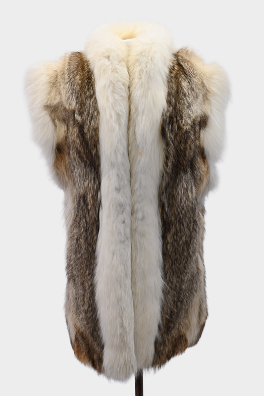 Coyote and Fox Fur Vest