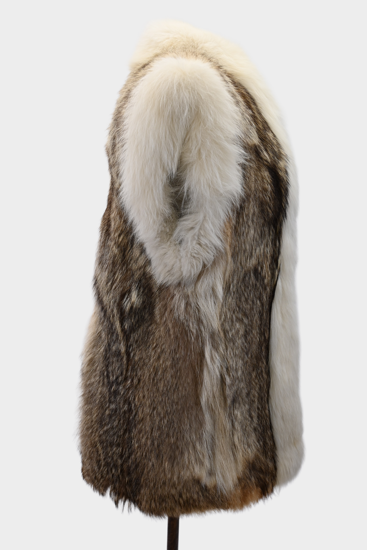 Coyote and Fox Fur Vest