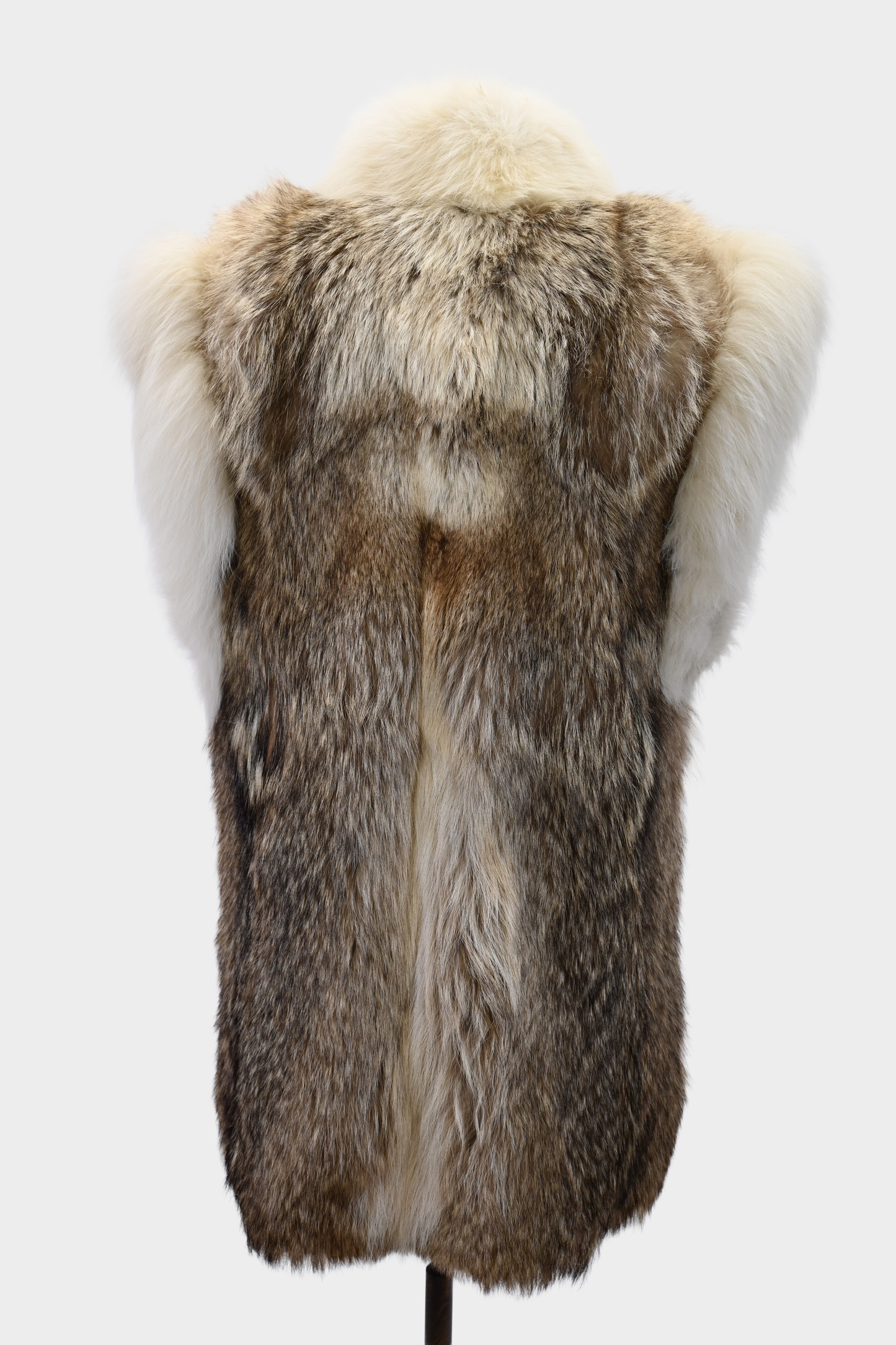 Coyote and Fox Fur Vest
