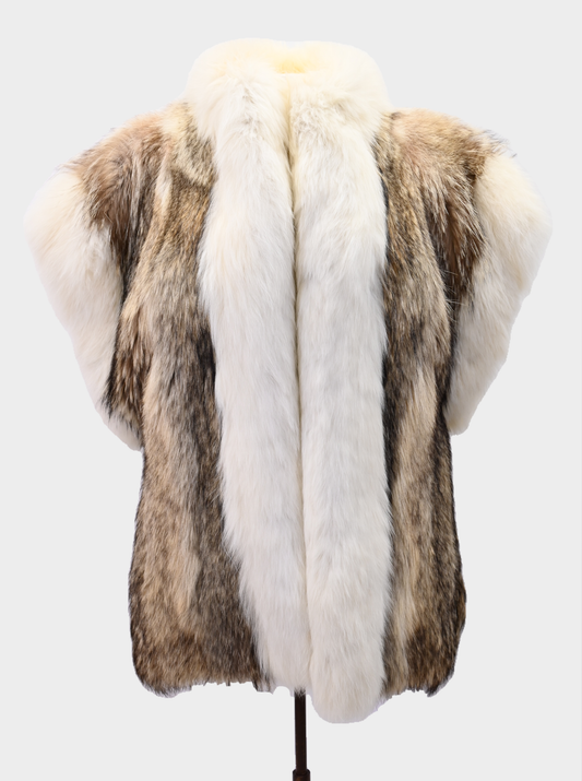 Coyote and Fox Fur Vest