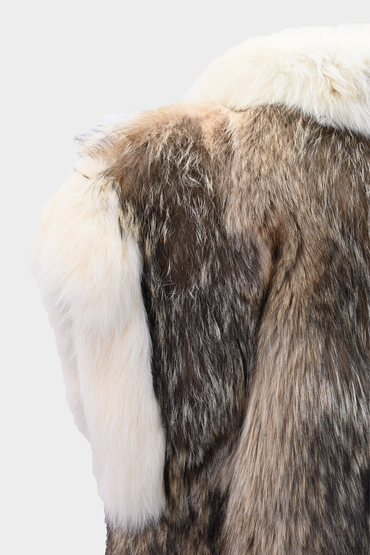 Coyote and Fox Fur Vest