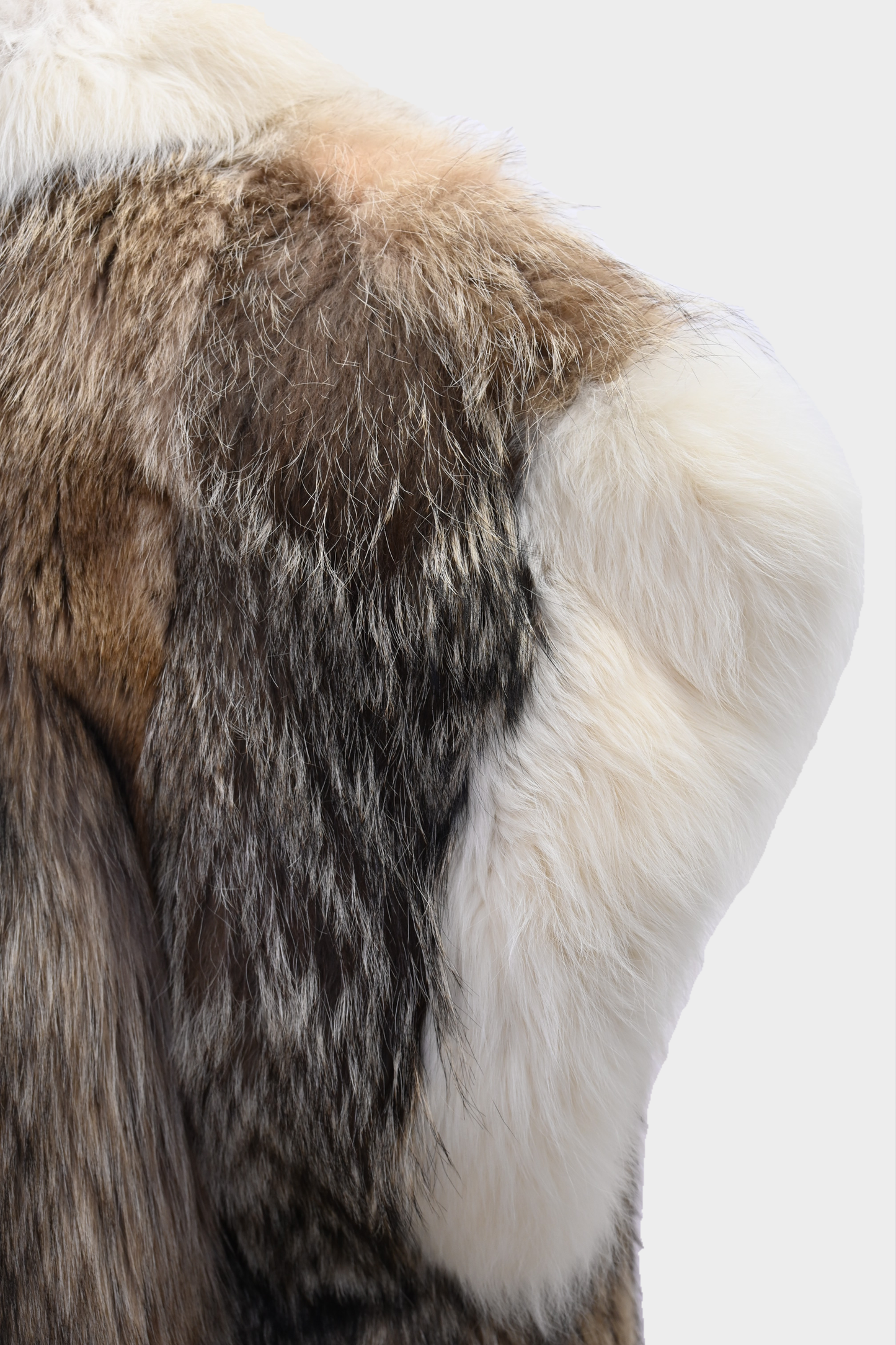 Coyote and Fox Fur Vest