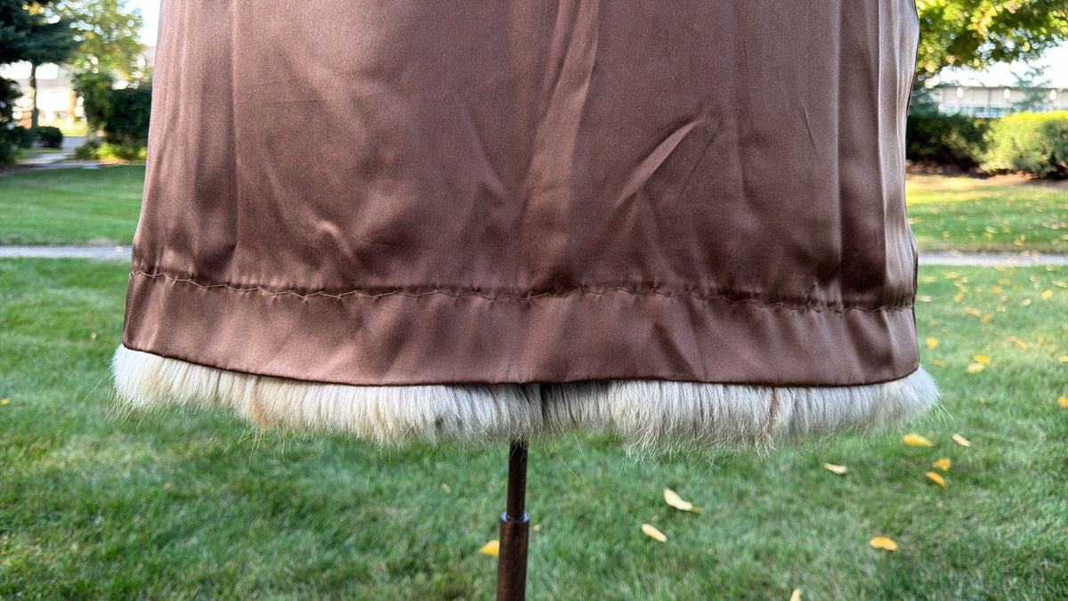 Red Cross Fox Fur Jacket
