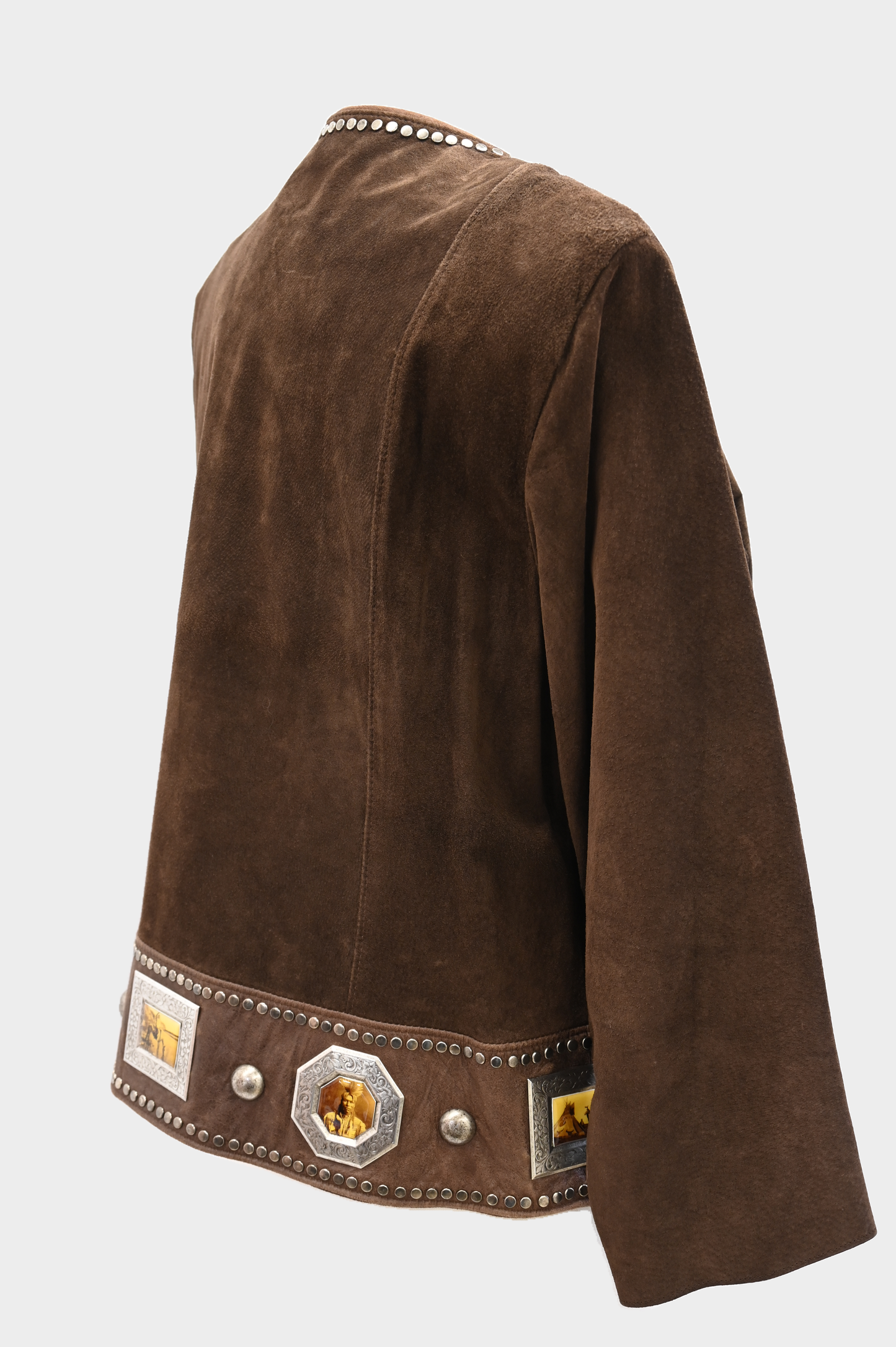 Double D Ranch Suede Leather Jacket