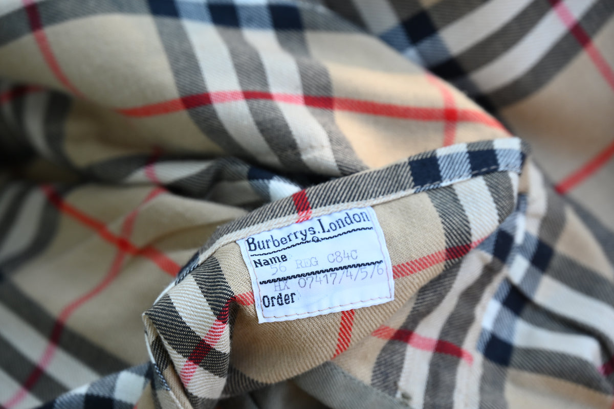 Vintage Burberrys Olive Trench Coat