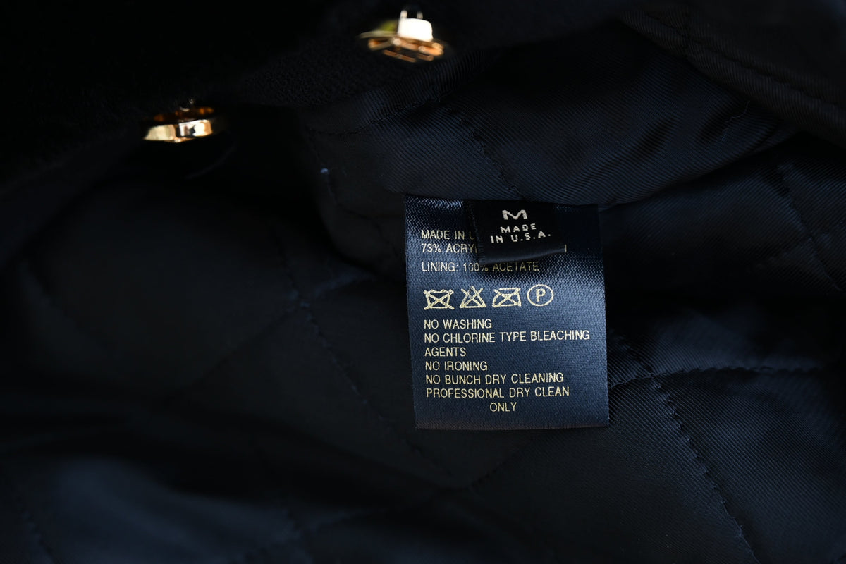 St. John Faux Fur Bomber Jacket