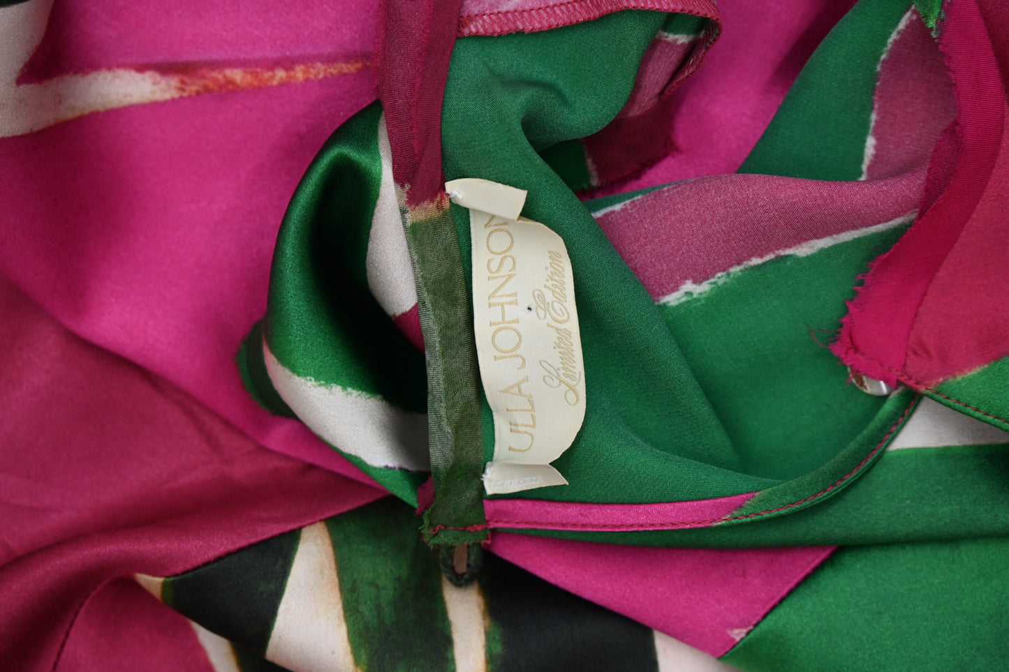 Ulla Johnson Gaea Palingenesis Runway Opening Look Silk Dress