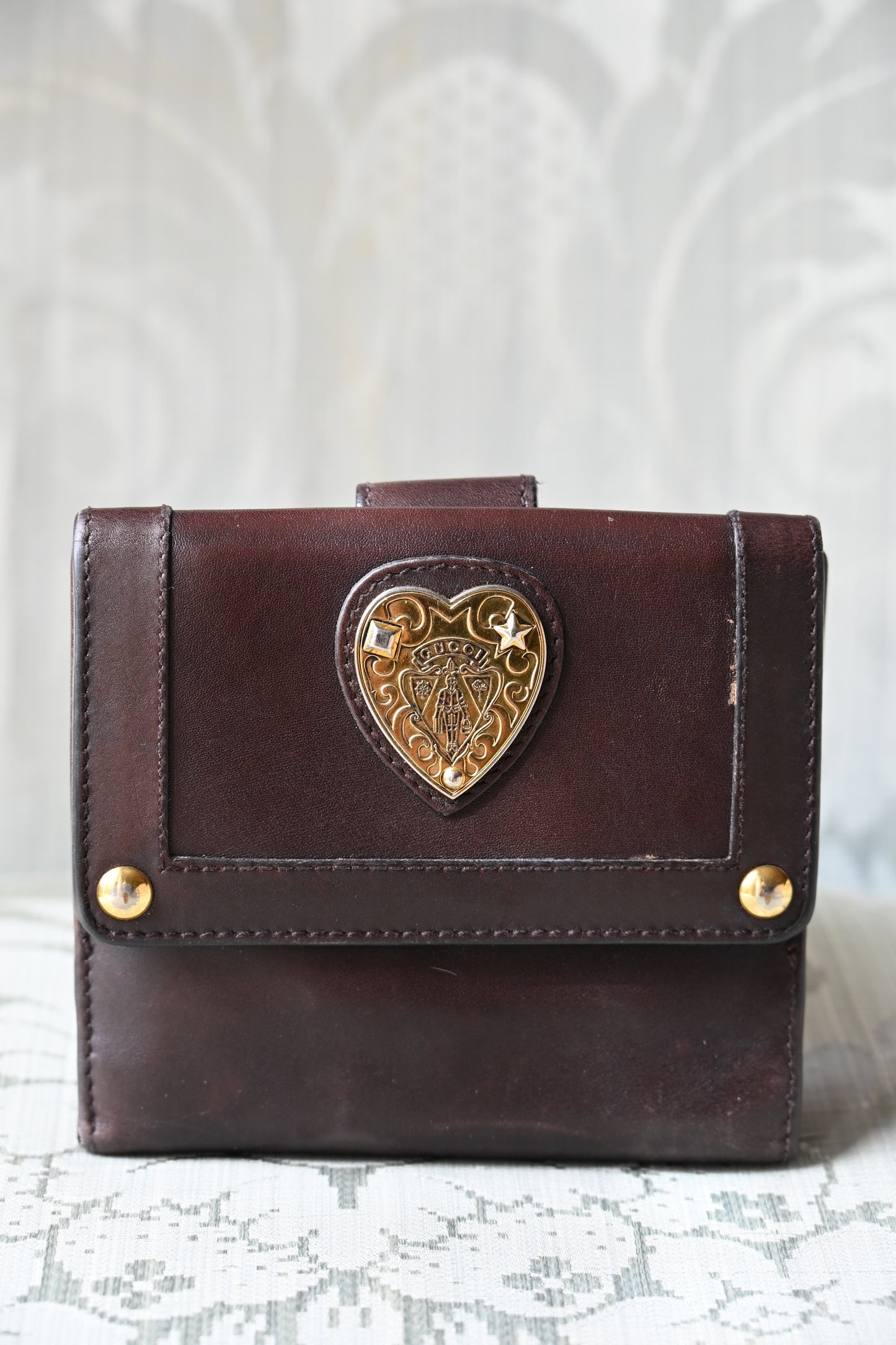 Gucci Babouska Compact Wallet Vintage