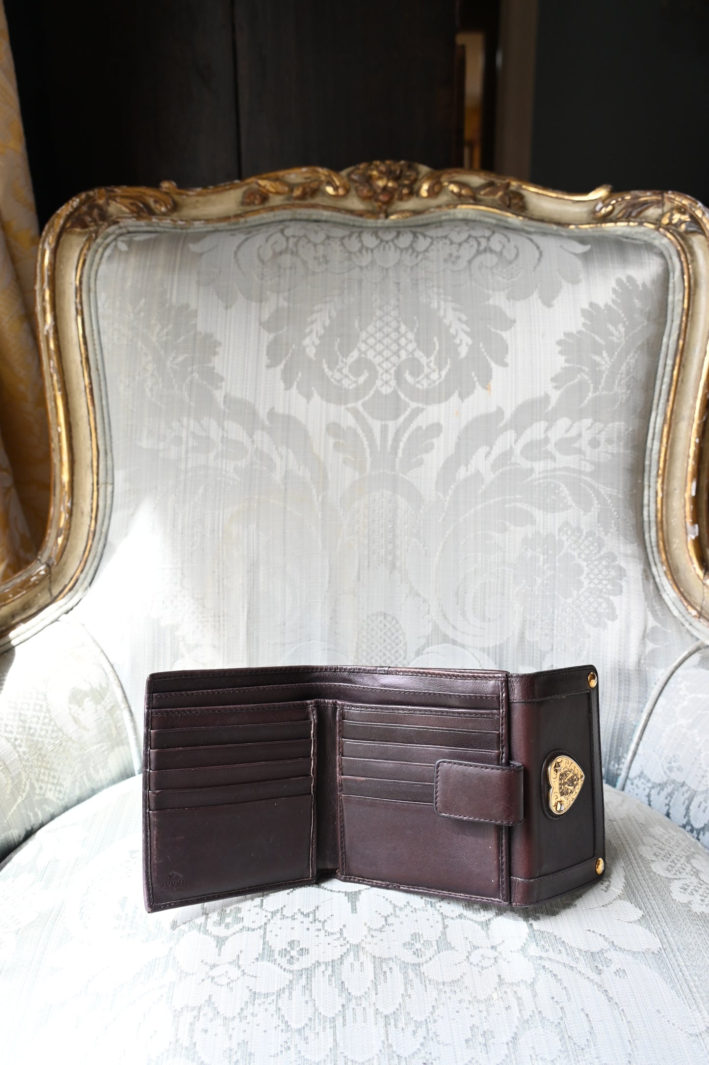 Gucci Babouska Compact Wallet Vintage