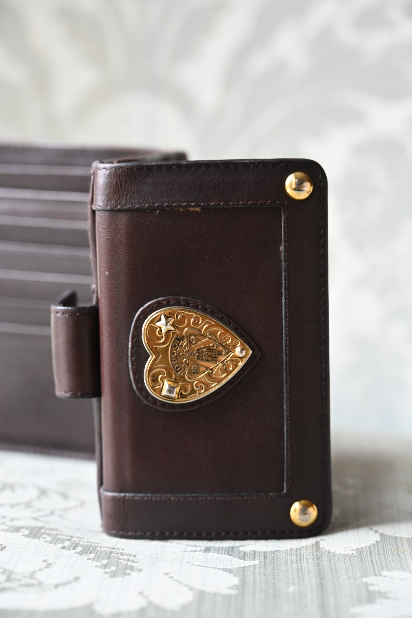 Gucci Babouska Compact Wallet Vintage