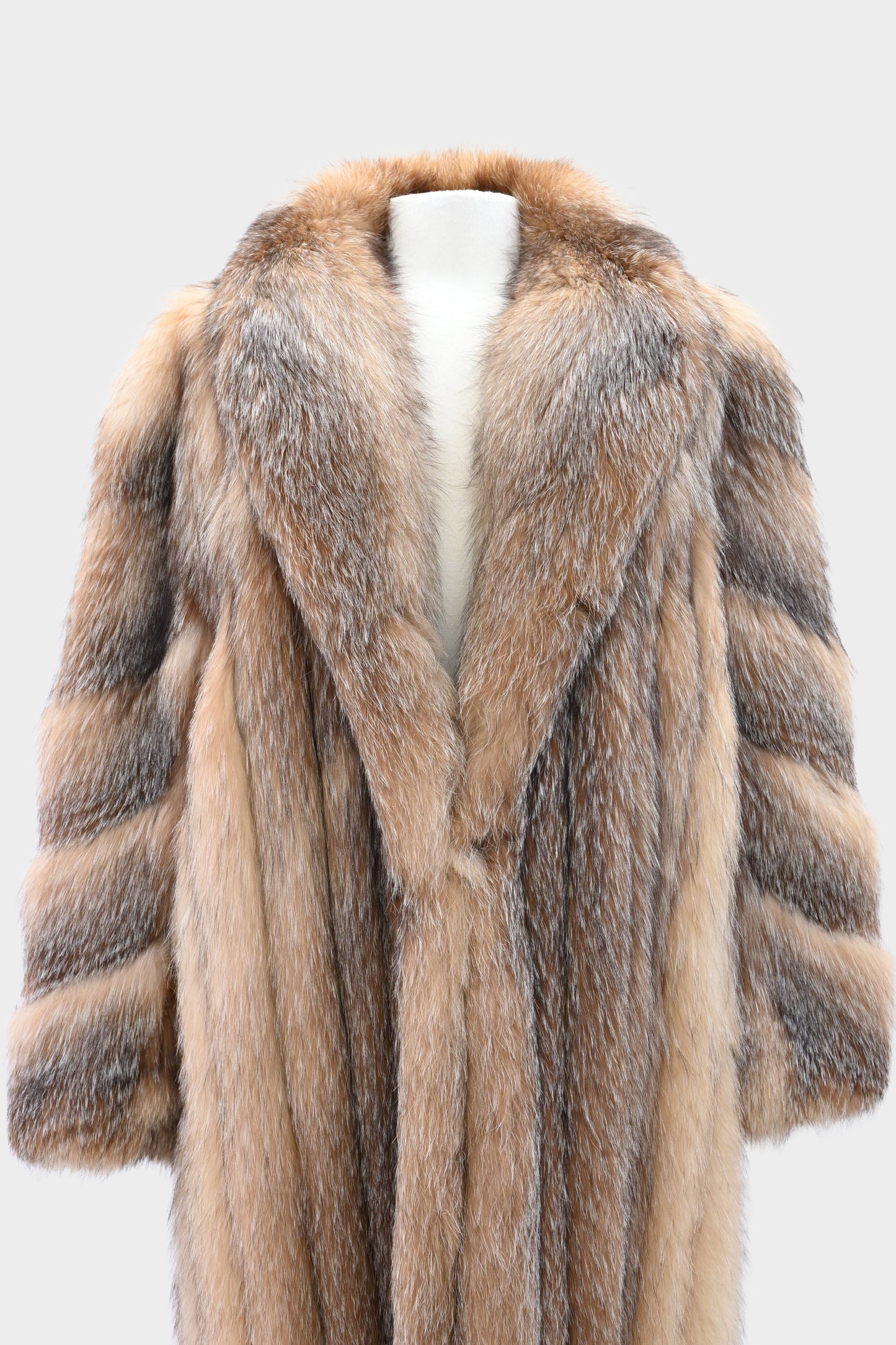 Crystal Fox Fur Coat