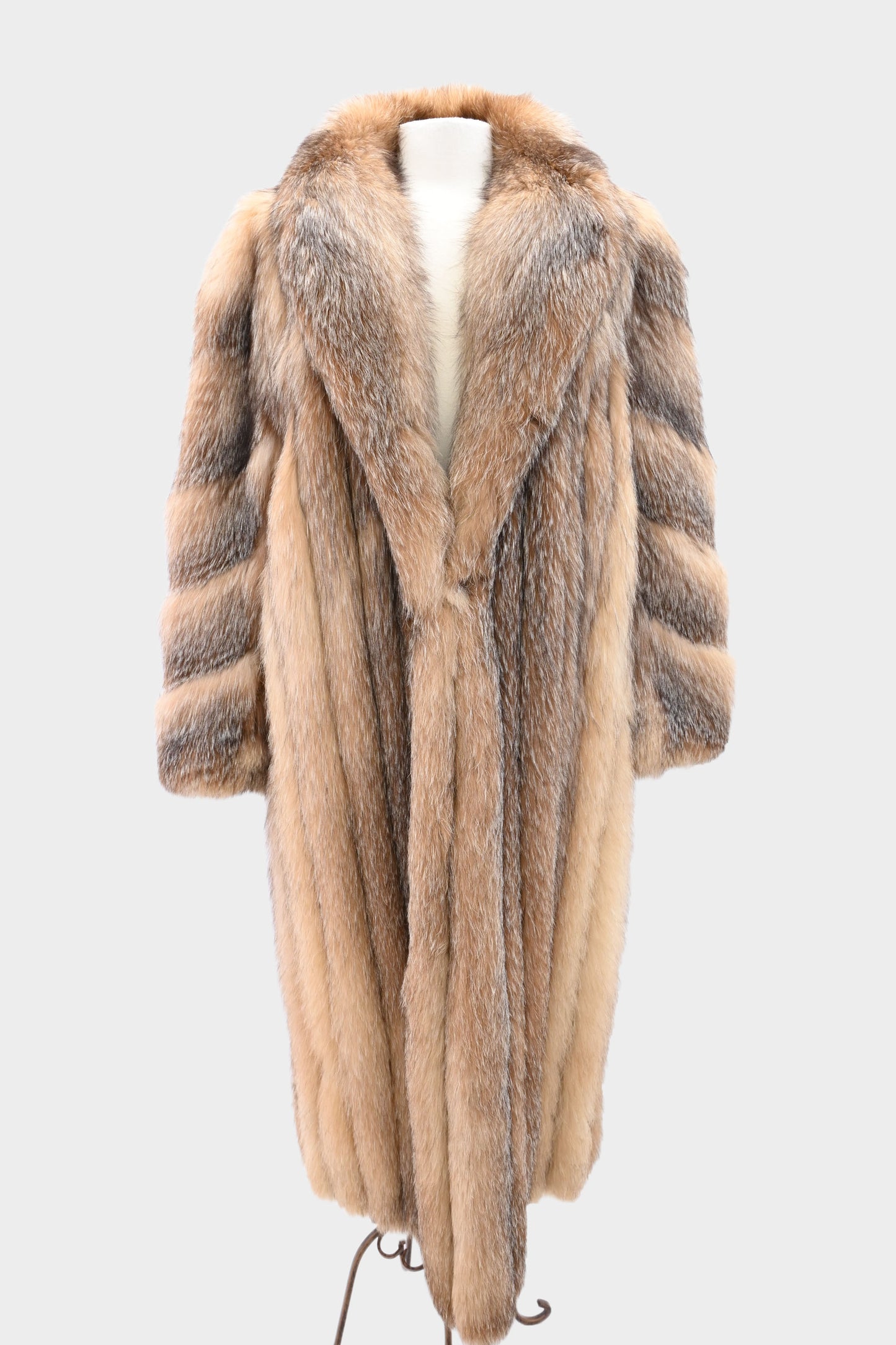 Crystal Fox Fur Coat