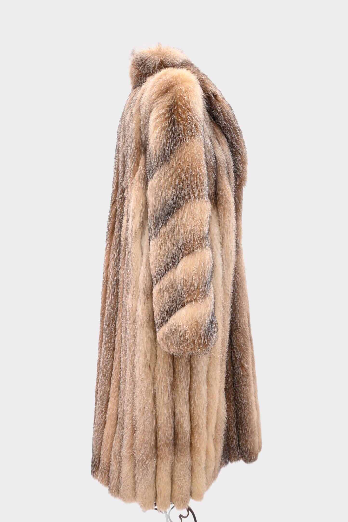 Crystal Fox Fur Coat