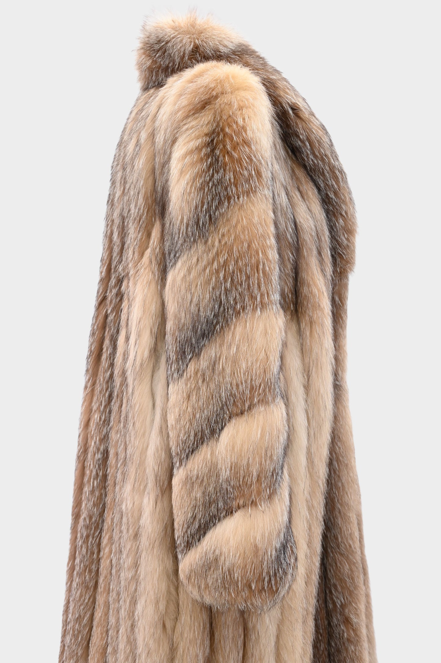 Crystal Fox Fur Coat