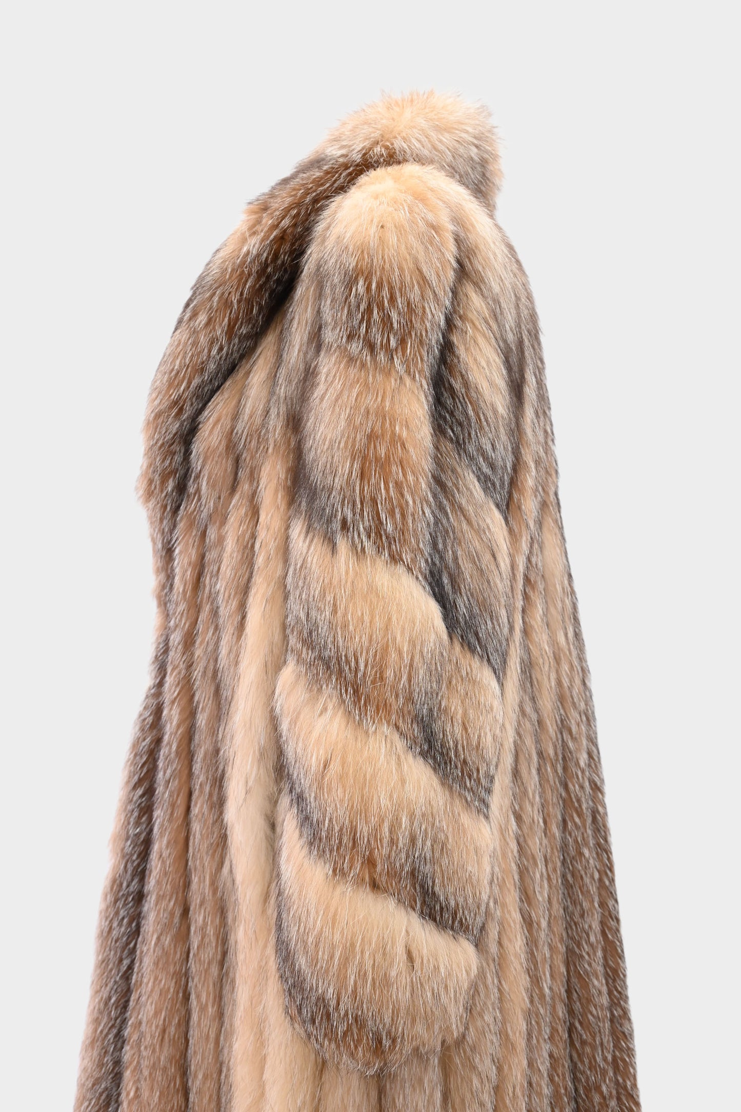Crystal Fox Fur Coat