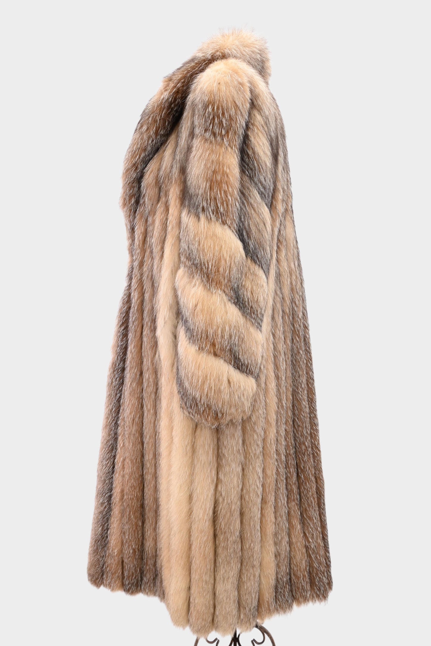 Crystal Fox Fur Coat