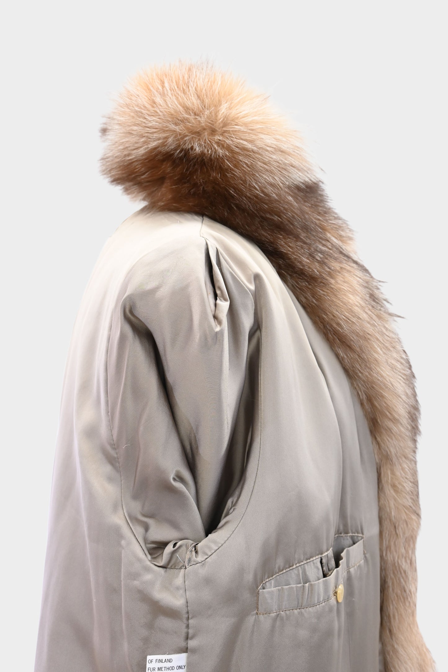 Crystal Fox Fur Coat