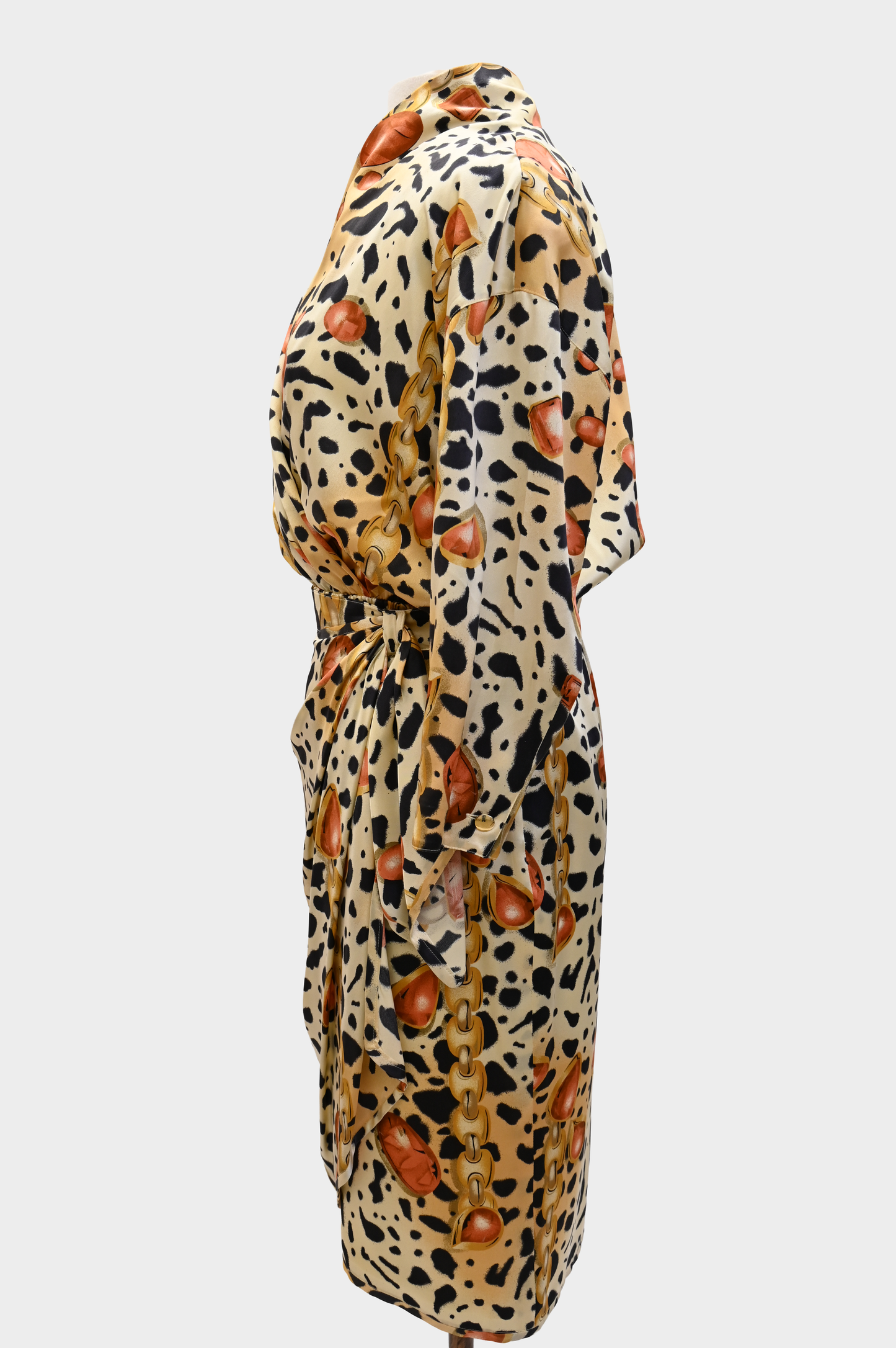 Escada Vintage Leopard Silk Set 2-Piece