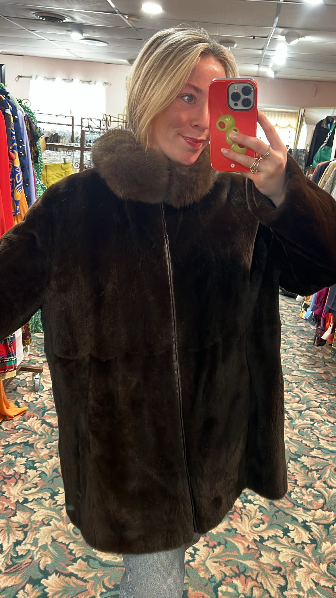 Mink & Leather Jacket