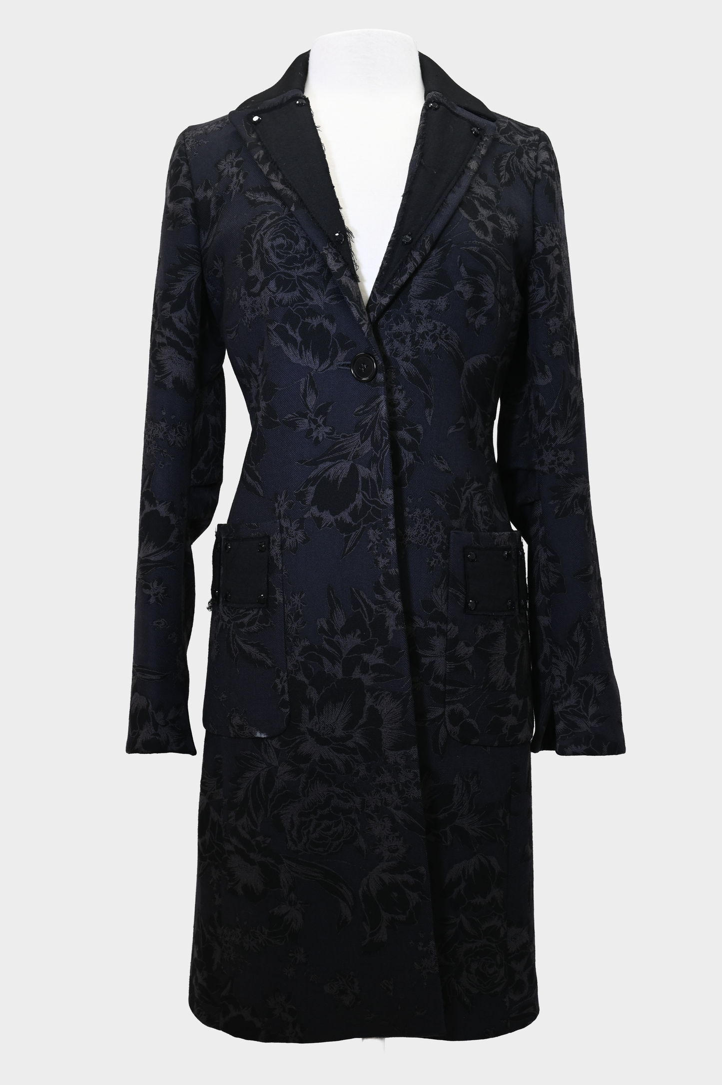 ETRO Wool Paisley Coat