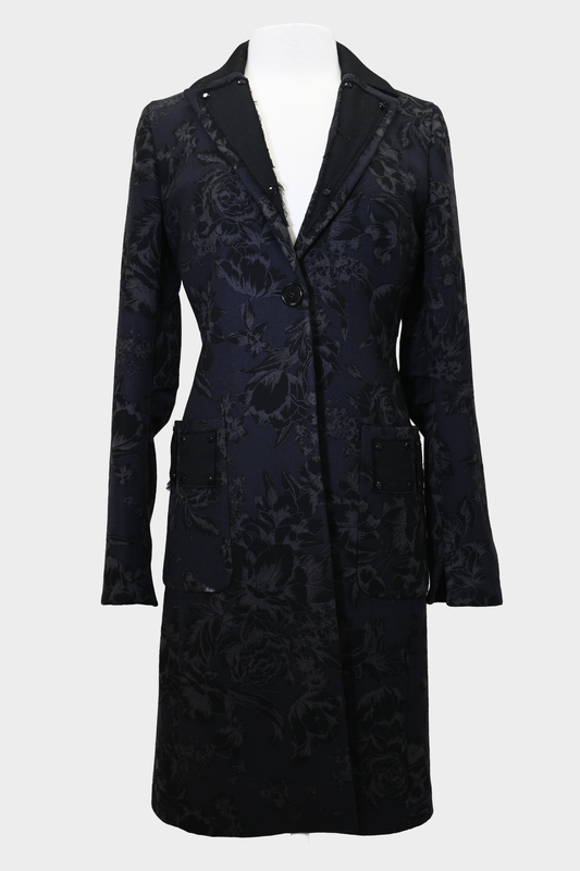 ETRO Wool Paisley Coat