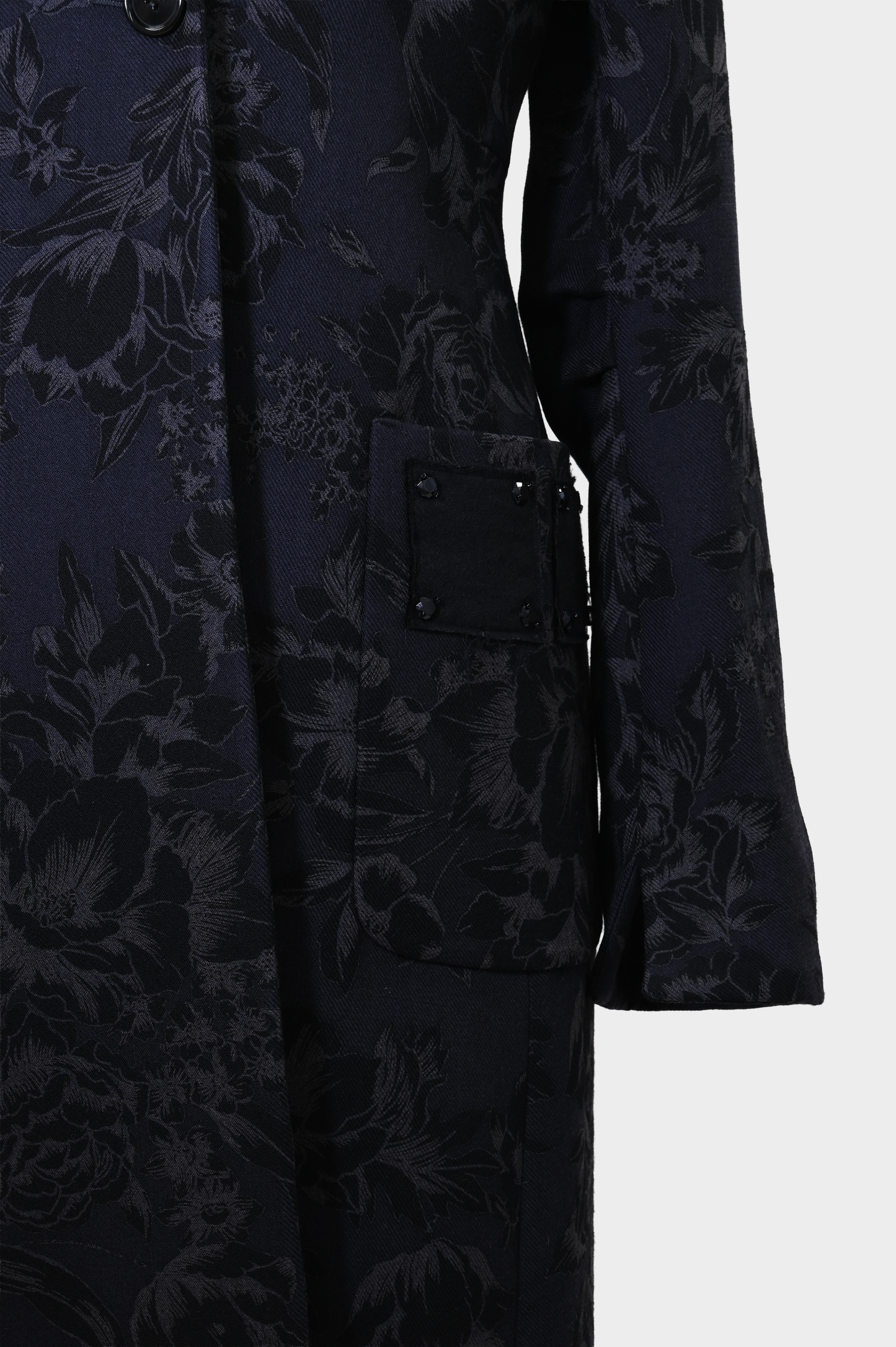 ETRO Wool Paisley Coat