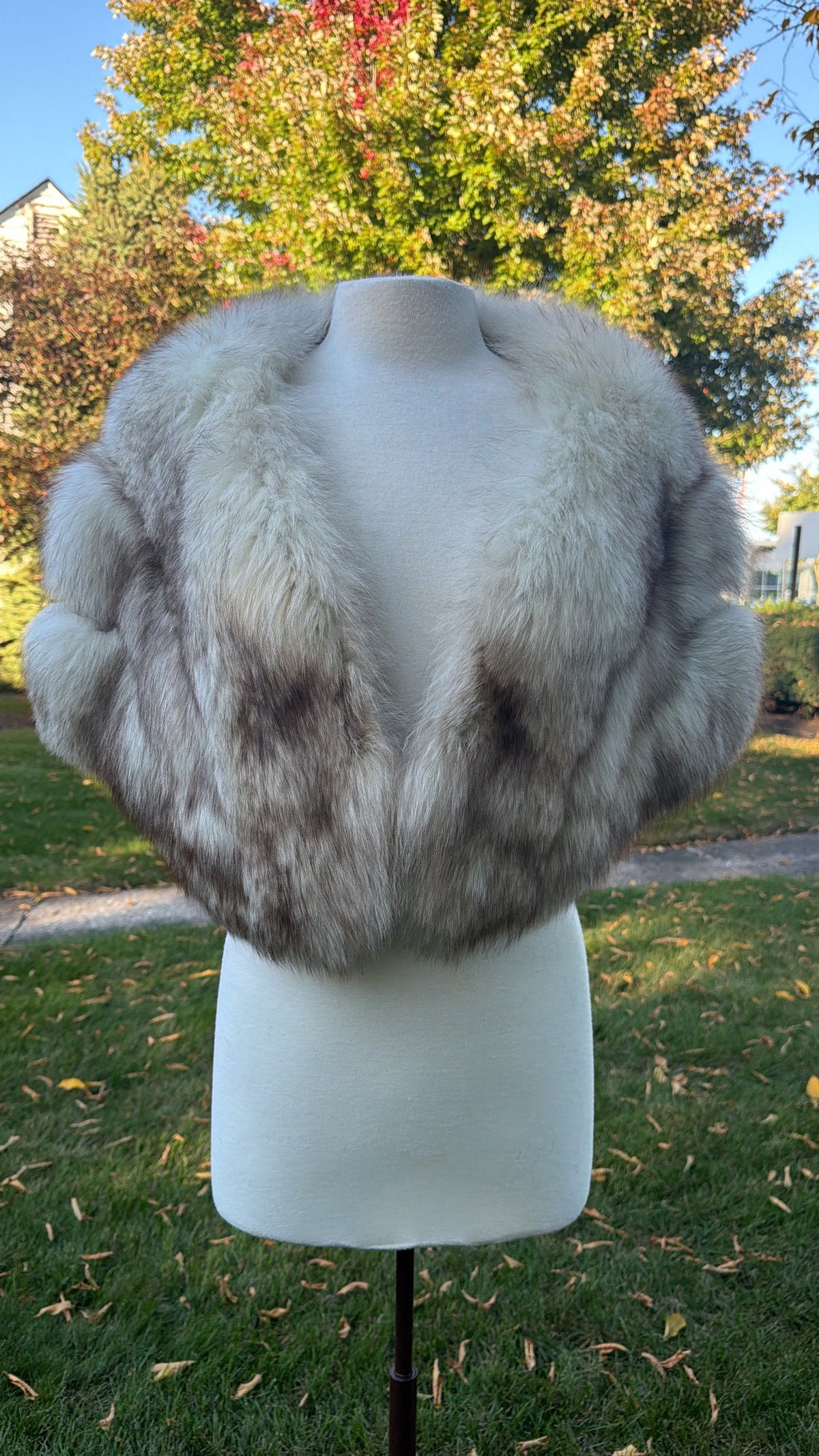 H. Himmel & Sons Saga Norwegian Blue Fox Fur Stole