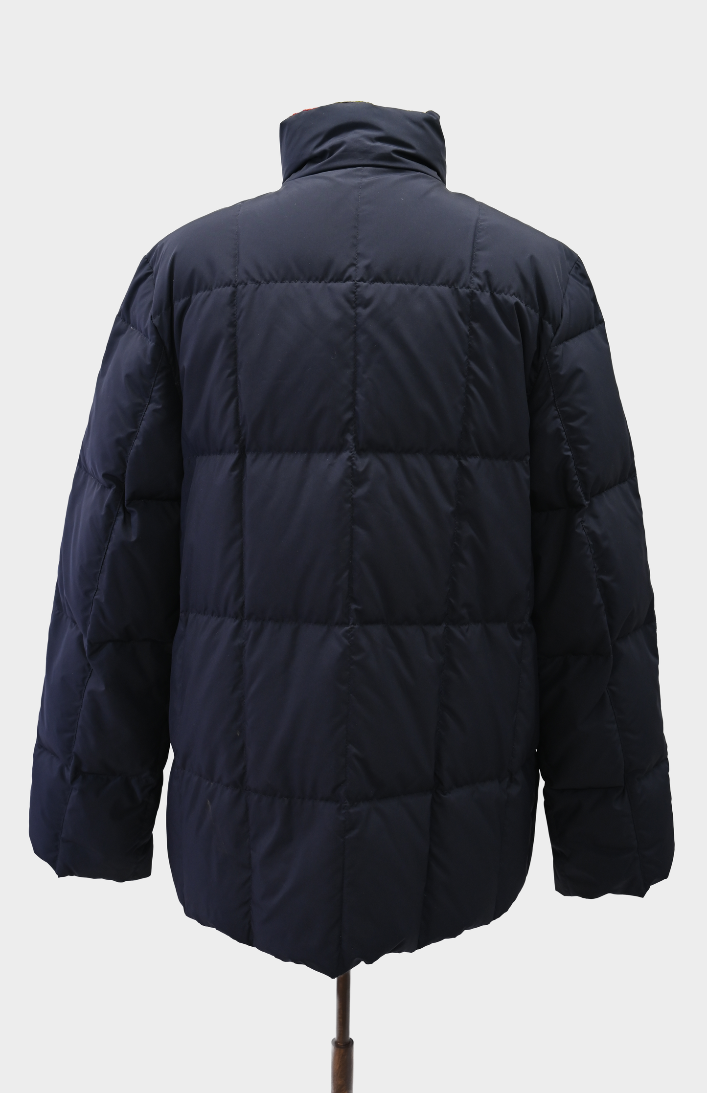 Salvatore Ferragamo Navy Puffer Jacket