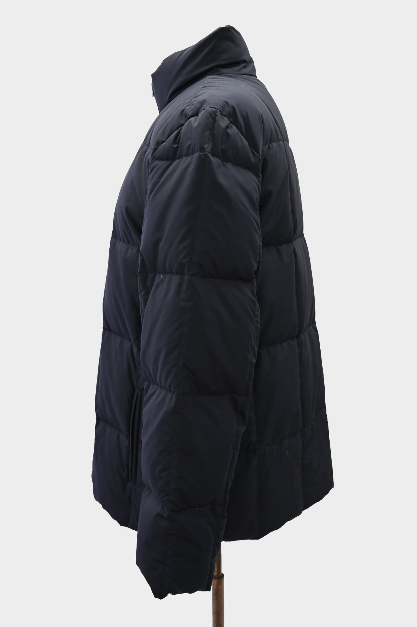 Salvatore Ferragamo Navy Puffer Jacket