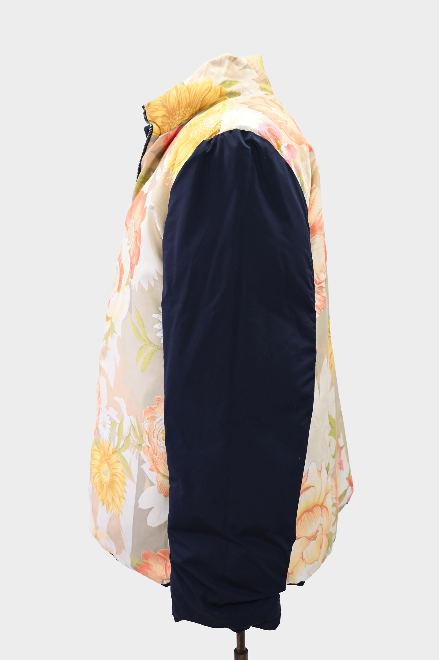 Salvatore Ferragamo Navy Puffer Jacket