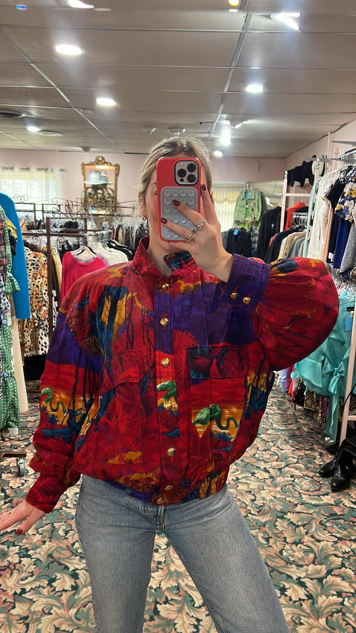 Escada Vintage 1980's Bomber Jacket