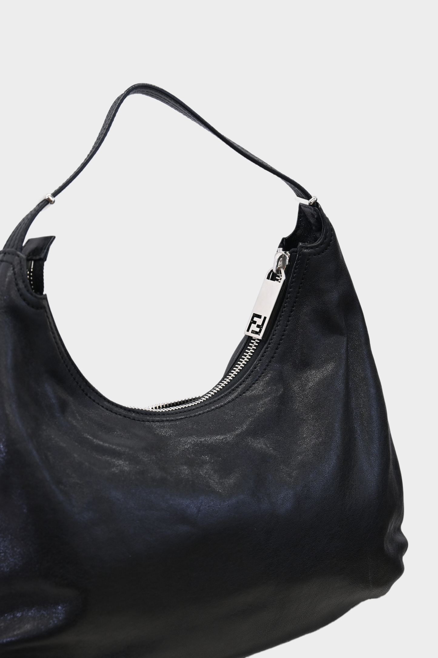 Fendi Leather Hobo Bag
