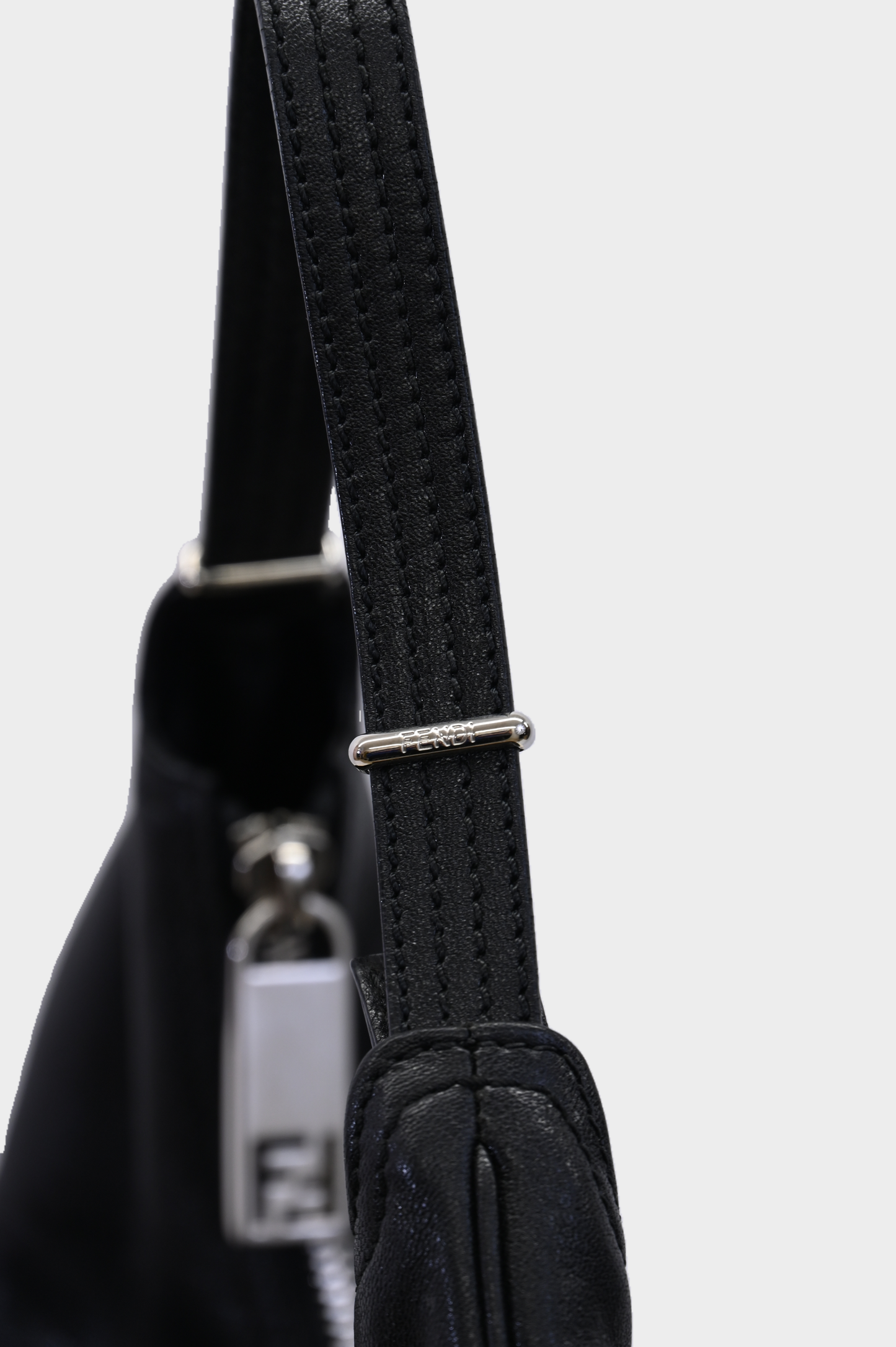 Fendi Leather Hobo Bag