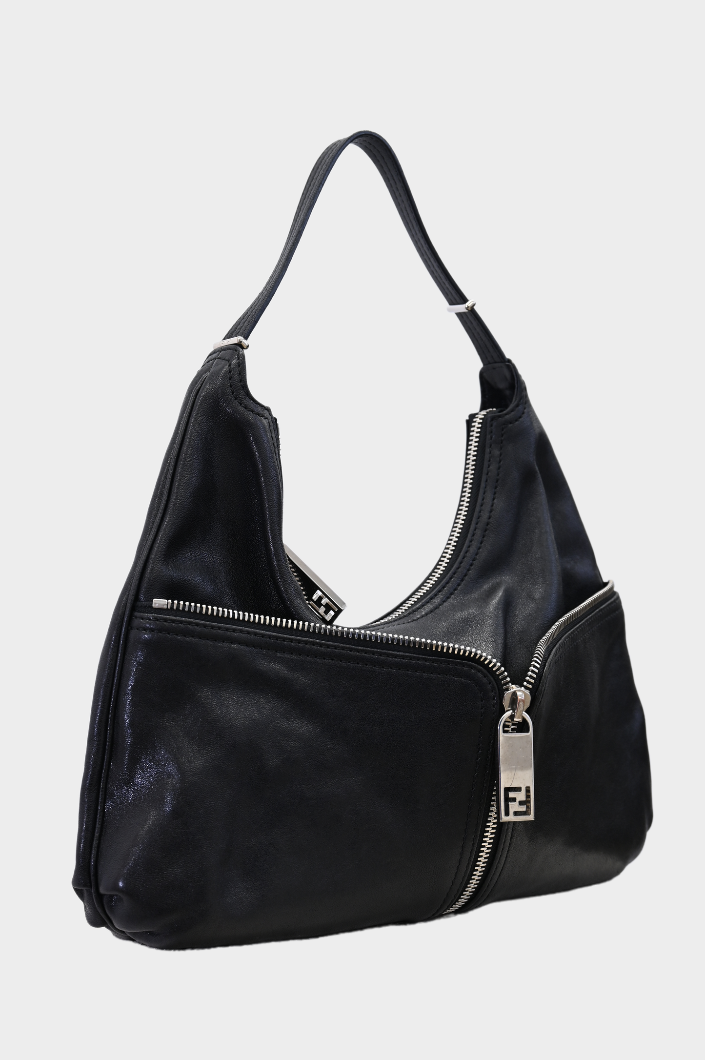 Fendi Leather Hobo Bag