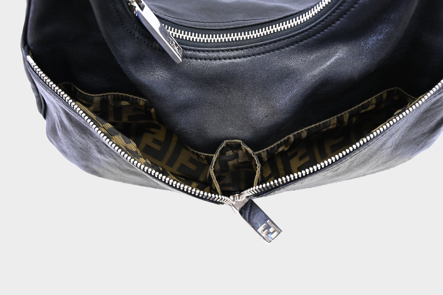 Fendi Leather Hobo Bag
